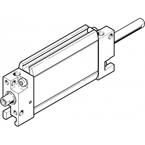 Плоский пневмоцилиндр Festo DZF-12-P-A-S2