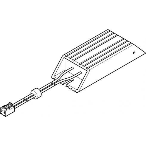 Тормозящий резистор Festo CACR-LE2-6-W60