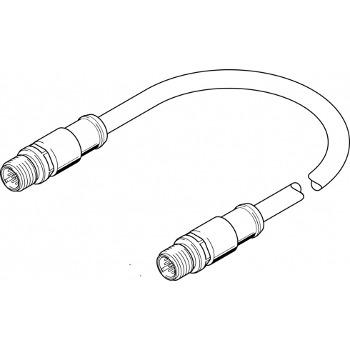 Соединительный кабель Festo NEBS-SM12G12-E-0.3-N-M12G12