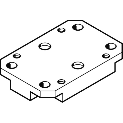 Адаптерная плита для параллельного захвата Festo HAPG-57