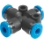 Фитинг цанговый крестообразный Festo QSMX-4