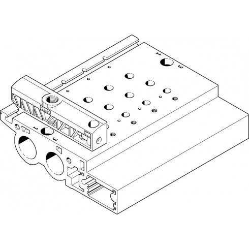 Коллектор Festo VABM-B6-E-N12-4