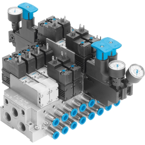 Блок распределителей с монтажом на плиту Festo VTIA