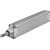 Плоский пневмоцилиндр Festo DZH-63-100-PPV-A