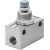 Дроссель с обратным клапаном Festo GRA-1/4-B