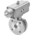 Шаровой кран с приводом Festo VZBC-15-FF-40-22-F0304-V4V4T-PS15-R-90-4-C Ру40 Ду15 (PN40 DN15)