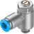 Дроссель с обратным клапаном Festo GRLA-1/8-QS-8-MF-D