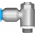 Дроссель с обратным клапаном Festo GRLA-1/4-QS-10-D