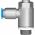 Дроссель с обратным клапаном Festo GRLA-1/4-QS-6-D