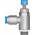 Дроссель с обратным клапаном Festo GRLA-1/4-QS-6-RS-D