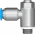 Дроссель с обратным клапаном Festo GRLA-1/8-QS-6-D