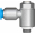 Дроссель с обратным клапаном Festo GRLA-1/8-QS-8-MF-D