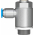Дроссель с обратным клапаном Festo GRLA-3/8-QS-6-D