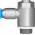 Дроссель с обратным клапаном Festo GRLA-3/8-QS-8-D