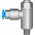 Дроссель с обратным клапаном Festo GRLA-M5-QS-3-D