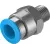 Штуцер цанговый Festo QS-1/4-12