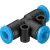 Тройник цанговый прямой Festo QSMT-4