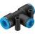 Тройник цанговый переходной Festo QST-10-8