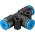 Тройник цанговый прямой Festo QST-4