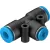 Тройник цанговый переходной Festo QST-6-4