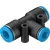 Тройник цанговый переходной Festo QST-8-6
