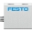 Короткоходовой пневмоцилиндр Festo ADVC-10-5-P