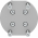 Адаптерная плита для параллельного захвата Festo DHAA-G-R3-12-B8-20
