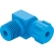 Штуцер ниппельный угловой с накидной гайкой Festo GCK-1/8-PK-4-KU