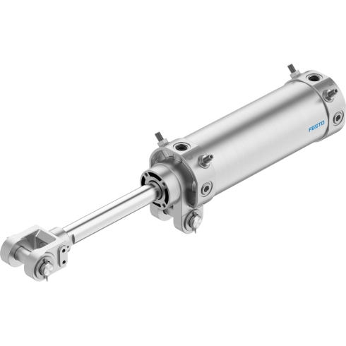 Пневмоцилиндр на шарнирах Festo DW-80-150-Y-AB