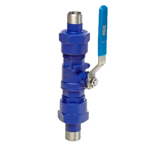 Кран шаровой штуцерный из нержавеющей стали Фобос ФБ39-Лонг ФБ39-370 ...