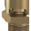Клапан предохранительный латунный резьбовой Goetze 810-sGK-Ду10-BSP-Tm/–10/-FKM-VI-9,1/50 (PN50 DN10 )