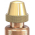 Клапан предохранительный латунный резьбовой Goetze 851-sGFK-Ду32-f/f-32/50-NBR (PN50 DN32 )