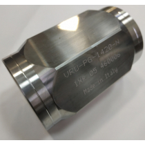 Обратный клапан высокого давления Inox Riva VRU-PG-1540-G