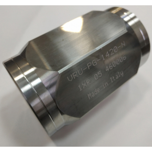 Обратный клапан высокого давления Inox Riva VRU-PG-1540-N