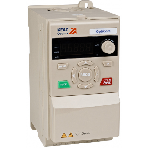 Преобразователь частоты КЭАЗ OptiCore B100 B100-H18K5-380-T (18,5 кВт 40 A 3ф 380 В)