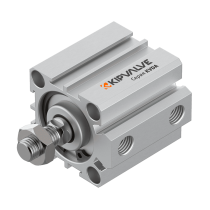 Компактный пневмоцилиндр KIPVALVE KVDA-100-25-DA-P