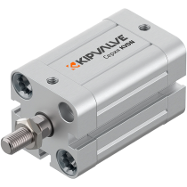 Компактный пневмоцилиндр KIPVALVE KVDN-100-300-DA-P