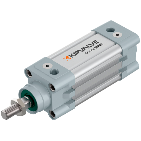 Стандартный пневмоцилиндр KIPVALVE KVNC-32-200-DA-PPV