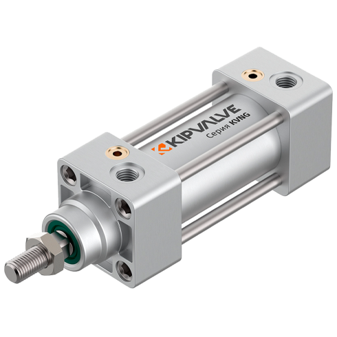 Стандартный пневмоцилиндр KIPVALVE KVNG-125-1000-DA-PPV