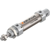 Круглый пневмоцилиндр KIPVALVE KVNU-10-10-DA-P
