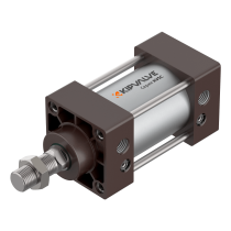 Стандартный пневмоцилиндр KIPVALVE KVSC-100-800-DA-PPV
