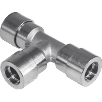 Тройник цанговый KIPVALVE KFT-10 [M01]