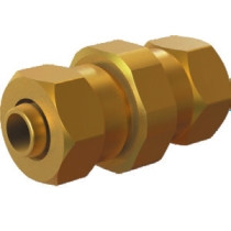 Штуцер с накидной гайкой KIPVALVE KN-8-10 [M01]