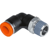 Штуцер цанговый угловой KIPVALVE KSL-G1/2-8 [M01]
