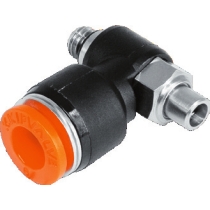 Дроссель с обратным клапаном KIPVALVE KSLA-1/2-10-S [M01]
