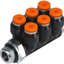 Коллектор цанговый KIPVALVE KSLV6-G3/8-10 [M01]