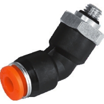 Штуцер цанговый угловой KIPVALVE KSLW-M5-4 [M01]