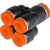 Коллектор цанговый KIPVALVE KSQ-6-4 [M01]