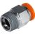 Штуцер цанговый KIPVALVE KS-1/2-10 [M01]