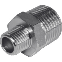 Ниппель резьбовой KIPVALVE TS-M-1/2-1/4 [M01]